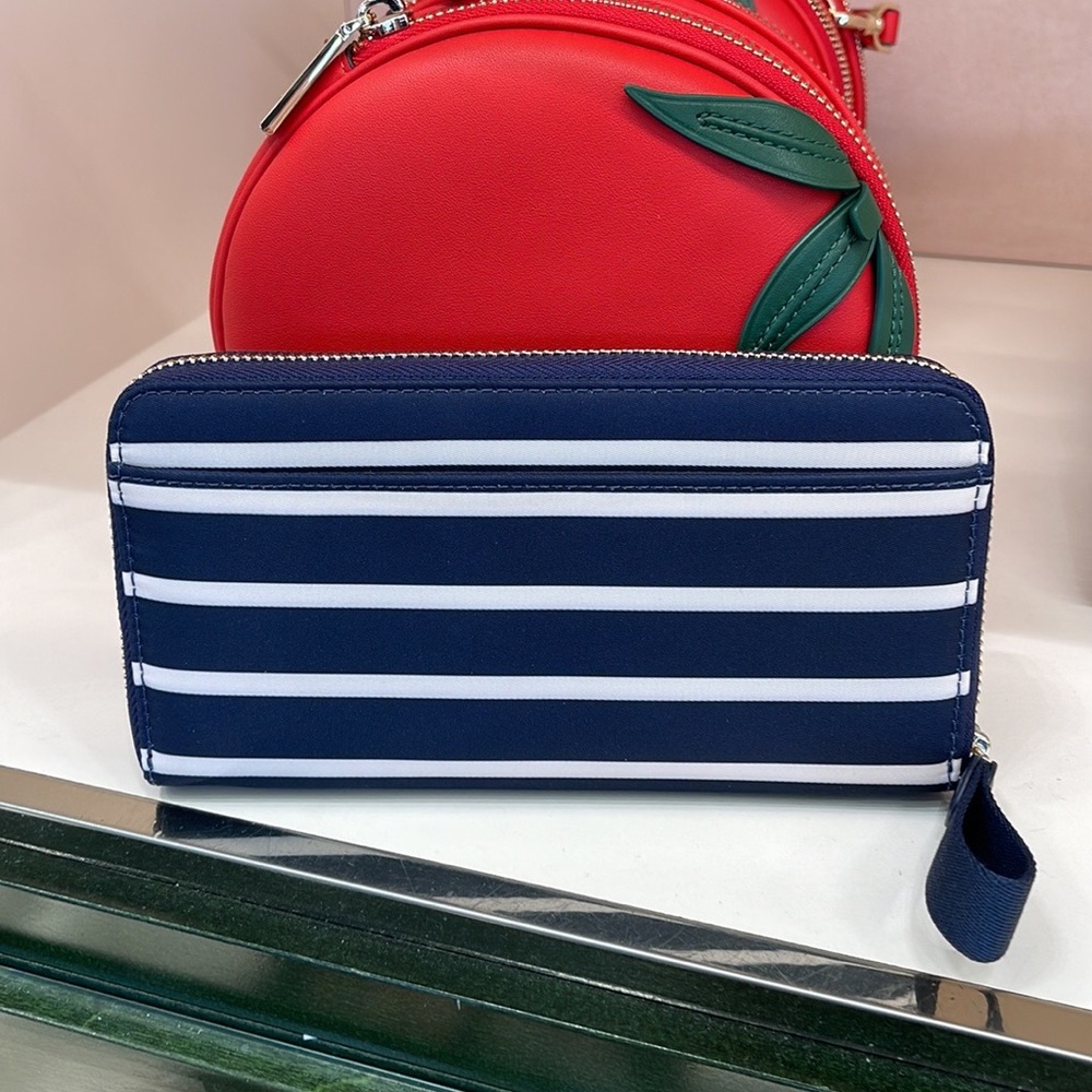 Kate Spade Chelsea Nylon Large Continental Wallet
Color: Parisian Night 
NWT - Picture 9 of 16